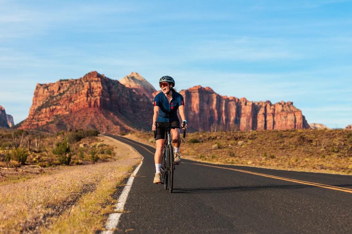 Bike riding in Utah