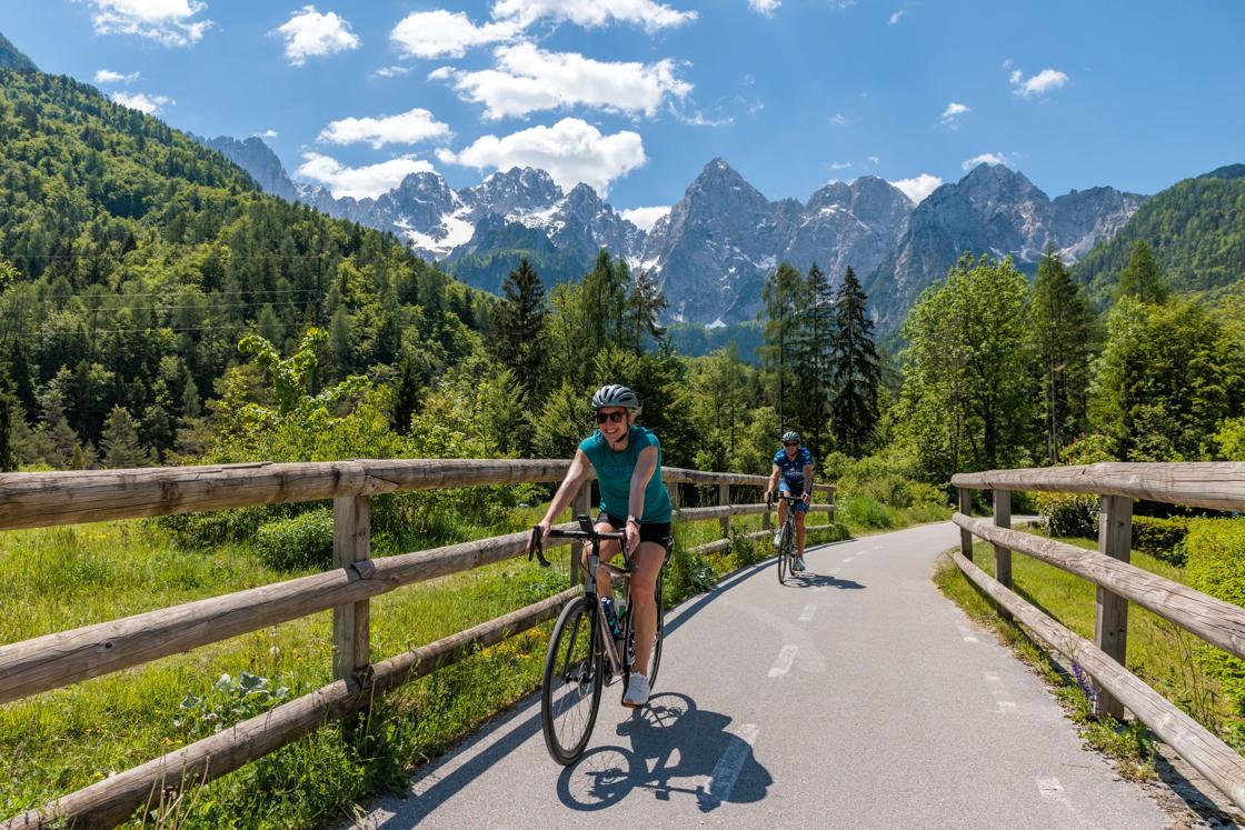 Backroads bike riders on the Croatia-Slovenia Multi Adventure Tour