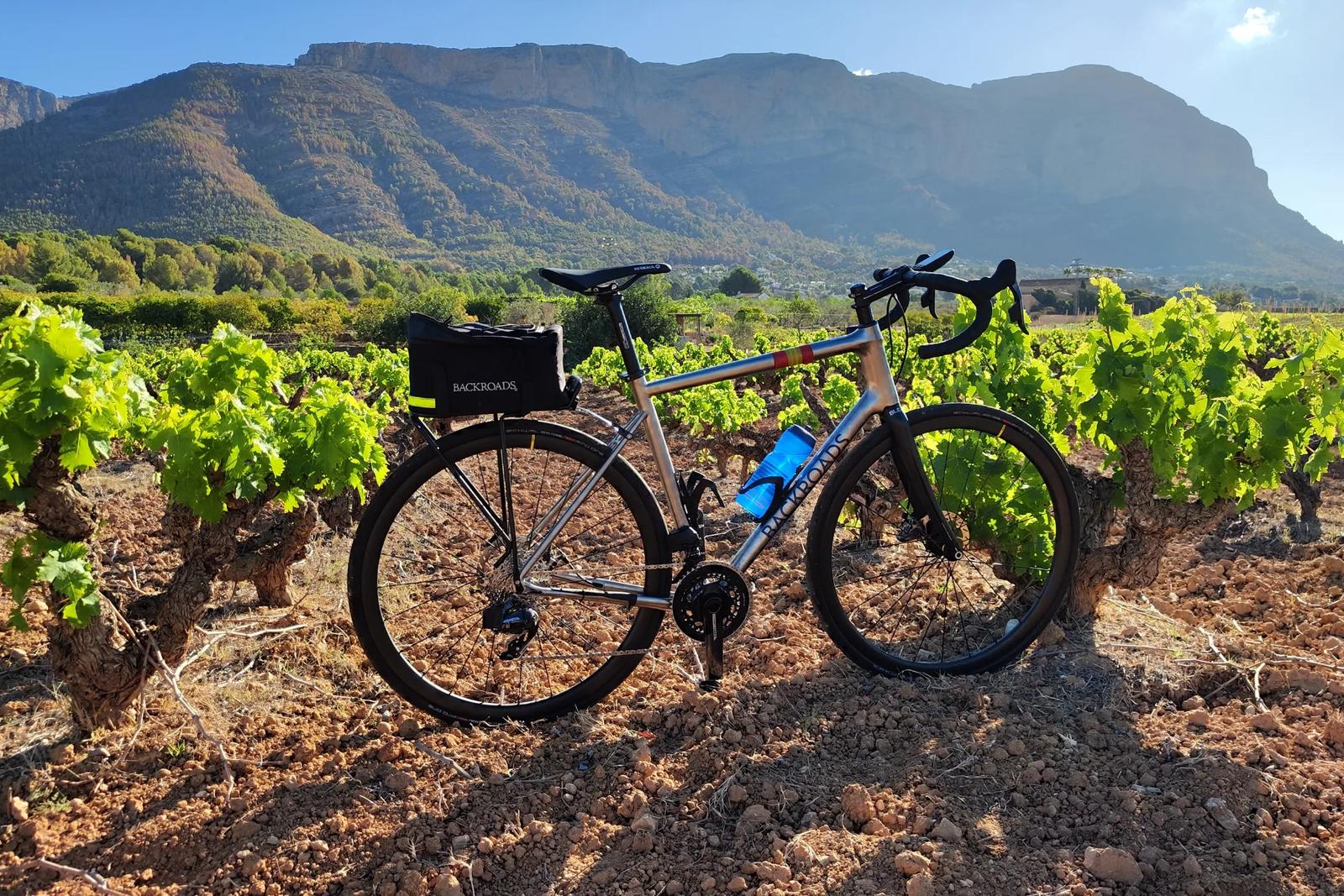 Your custom-made Backroads titanium bike