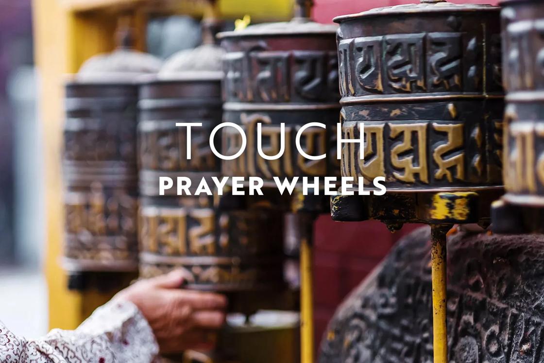 In October, touch the prayer wheels in Bhutan